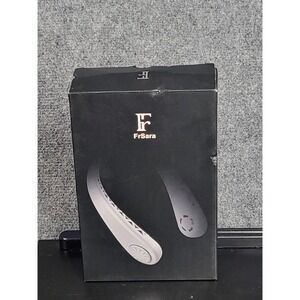 FrSara Neck Fan Portable Strong Wind Rechargeable Battery Operated Personal‎